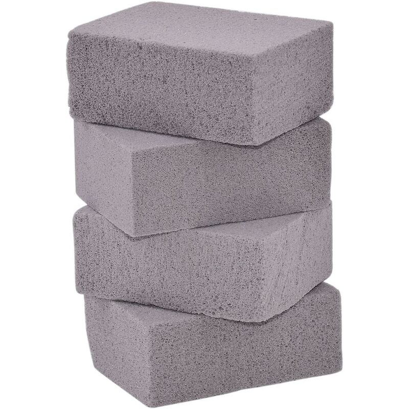4 Pack Grill Block Pumice Stone Eco-Friendly Cleaning Stone, Reusable Grilling - Flavour Fushion Cooking Shop
