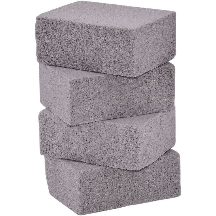 4 Pack Grill Block Pumice Stone Eco-Friendly Cleaning Stone, Reusable Grilling - Flavour Fushion Cooking Shop