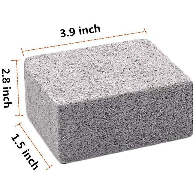 4 Pack Grill Block Pumice Stone Eco-Friendly Cleaning Stone, Reusable Grilling - Flavour Fushion Cooking Shop