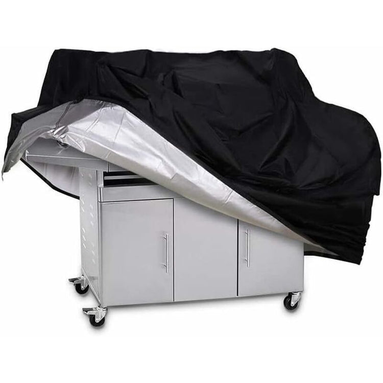 Bbq Cover, Waterproof Anti-Uv Barbecue Cover 210D Grill Cover - 170 61 117Cm, Black - Flavour Fushion Cooking Shop