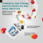 Blender - Mini Blender - Smoothie Maker - USB Rechargeable Mini Blender - Portable Blender