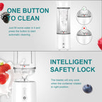 Blender - Mini Blender - Smoothie Maker - USB Rechargeable Mini Blender - Portable Blender