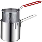 Frying pan - Frying pans - Frying pan set - Stainless steel frying pan with strainer