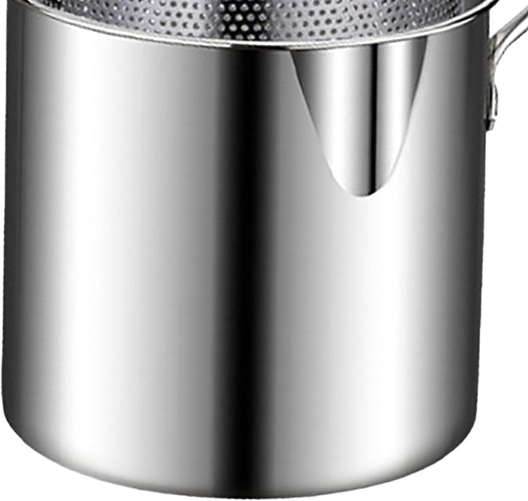 Frying pan - Frying pans - Frying pan set - Stainless steel frying pan with strainer - Flavour Fushion Cooking Shop