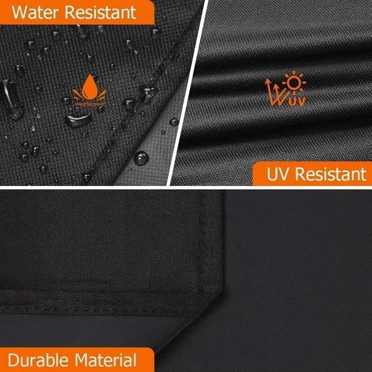 Waterproof BBQ Cover Oxford UV Protection, 145 x 61 x 117cm, for Garden Barbecue - Flavour Fushion Cooking Shop