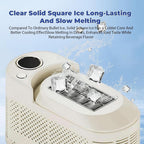 Portable Ice Machine Fast Ice Production in 10-15 Minutes Energy-Efficient