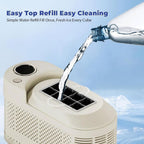 Portable Ice Machine Fast Ice Production in 10-15 Minutes Energy-Efficient