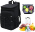 40L Insulated Backpack Cooler Bag Waterproof for Picnic Camping Travel Lunch Grill, Black - Flavour Fushion Cooking Shop
