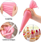 40-Piece Cake Decorating Piping Set with Icing Nozzles & Piping Bags