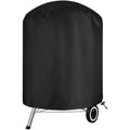 Barbecue Cover for Barbecue and Smoker, Black, 58 x 78 cm