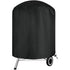 Barbecue Cover for Barbecue and Smoker, Black, 58 x 78 cm - Flavour Fushion Cooking Shop