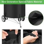 BBQ Cover - Barbecue Protective Cover - 70x70 cm - Round BBQ Cover - Waterproof