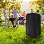 BBQ Cover - Barbecue Protective Cover - 70x70 cm - Round BBQ Cover - Waterproof