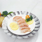 Stainless Steel Steaming Rack - Steamer Basket Pan - Steamer Basket