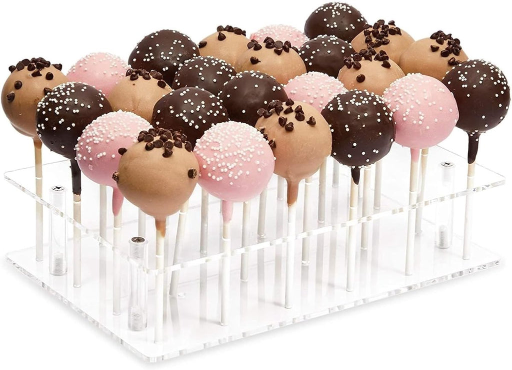 Cake Pop Holder & Lollipop Display Stand – 21 Holes Acrylic