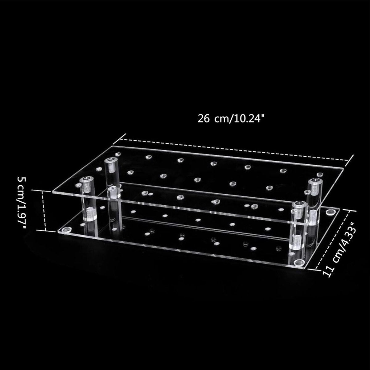 Cake Pop Holder & Lollipop Display Stand – 21 Holes Acrylic