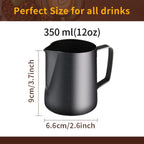 Milk frothing pitcher - Stainless Steel - Small milk jug - Milk pitcher