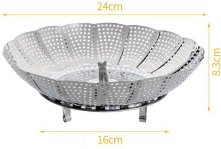 Steamer Basket - Vegetable Steamer - Stainless Steel - Steaming Rack - Flavour Fushion Cooking Shop