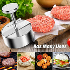 Meat Press - Burger Meat Press - Hamburger Press - Hamburger