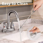 Egg Beater - Egg Whisk - Semi-Automatic Stainless Steel Whisk - Batter Beater