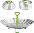 Vegetable steamer - Steamer basket - Stainless steel steamer - Fits all pans - Flavour Fushion Cooking Shop