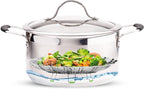 Vegetable steamer - Steamer basket - Stainless steel steamer - Fits all pans