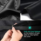 BBQ Cover 420D Oxford Fabric Barbecue Protective Tarpaulin Shockproof(152 x 76 x 121 cm)