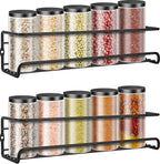 2 pieces - Wall spice rack - hanging - Wall rack - kitchen spice rack  29*6.5*6.5cm