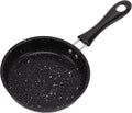 Frying pan - Ø 12cm - Skillet - iron - black - even conduction - Non-stick - Ergonomic handle - for various heat sources