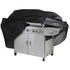 Grill Cover BBQ Protective Tarpaulin Anti-UV Anti-water Anti-moisture with Storage Bag Black (170 x 61 x 117cm) - Flavour Fushion Cooking Shop