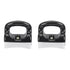 Black Silver Bakelite Handle for Frying Pan Saucepan Compatible with Kitchen Utensils 2-Pack - Flavour Fushion Cooking Shop