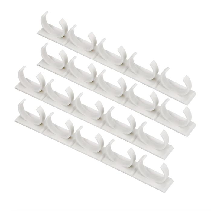 White Spice Rack Organizer 4-Pack for 20 Spices - Flavour Fushion Cooking Shop
