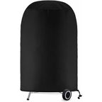 Grill cover, round grill cover, grill cover tarpaulin, grill cover tarpaulin waterproof anti-UV protection (70 x 70 cm),