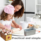 Mini Rectangular Aluminium Alloy Bread Pan
