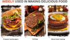 3-in-1 Hamburger and Hamburger Press - Hamburger Mold - Non-stick, Durable Patty Maker