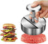 Hamburger Press - Round Stainless Steel Non-Stick Hamburger Press - Patty Mold - Grilling Tool - Patty Mold - Flavour Fushion Cooking Shop