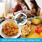 Water Filter - Cookware Filter - Pasta Drainer - Suitable for all cookware