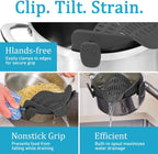 Water Filter - Cookware Filter - Pasta Drainer - Suitable for all cookware