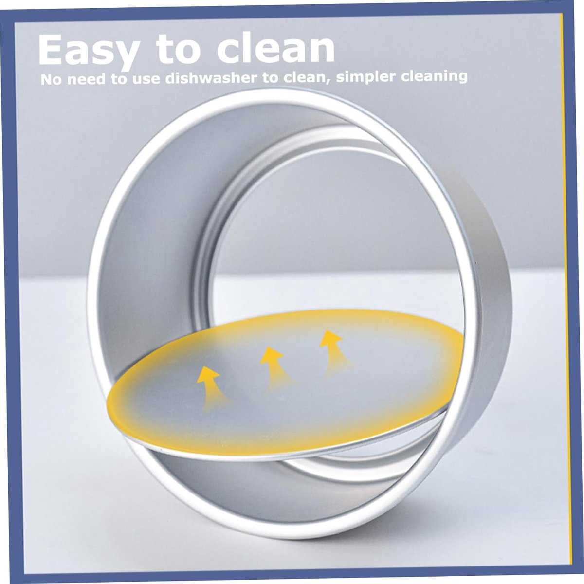 2-Piece Round Non-Stick Cake Pan Set – 15cm & 20cm - Flavour Fushion Cooking Shop