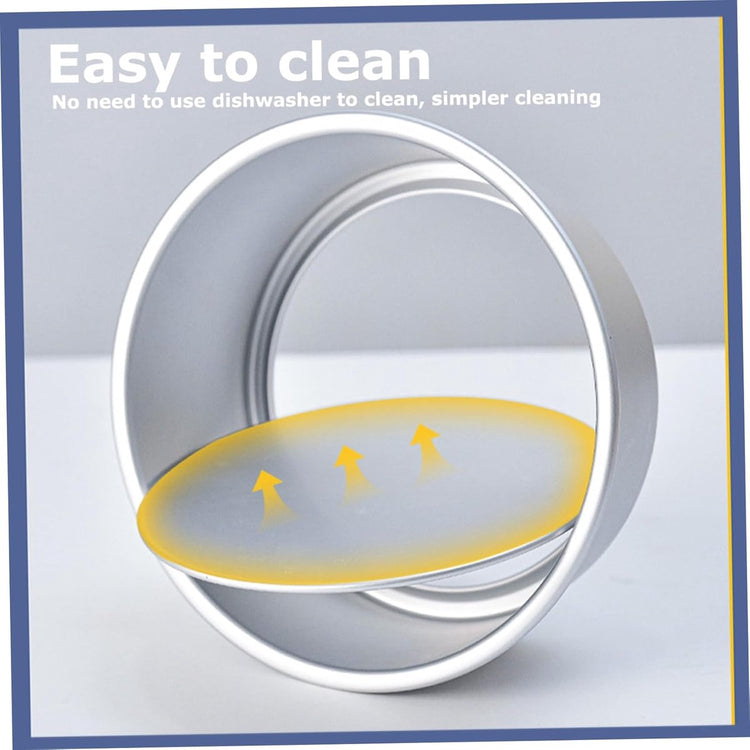 2-Piece Round Non-Stick Cake Pan Set – 15cm & 20cm - Flavour Fushion Cooking Shop