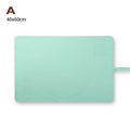 Large Silicone Baking Mat - 60x40 cm - Non-slip Dough Mat with Measurement Marking - Rolling Mat for Dough & Fondant - Green