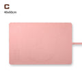 Large Silicone Baking Mat - 60x40 cm - Non-slip Dough Mat with Measurement Marking - Rolling Mat for Dough & Fondant - Pink