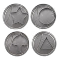 Cookie Cutters - Cookie Press Tools - Cookie Molds - DIY Baking Mold Set - Stainless Steel - Set of 12