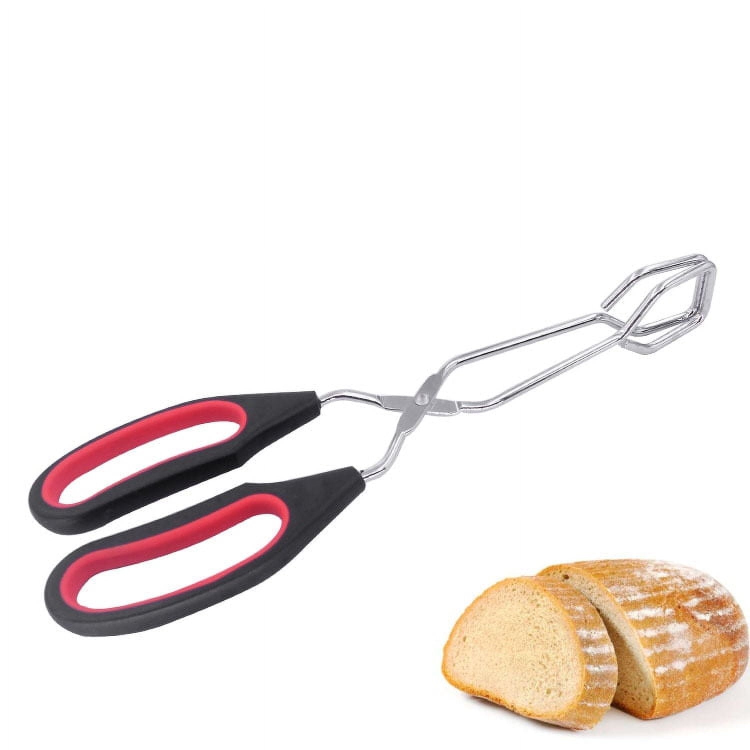 Stainless Steel Scissor Tongs 10-Inch and 13-Inch Set, Set of 2,,F116852