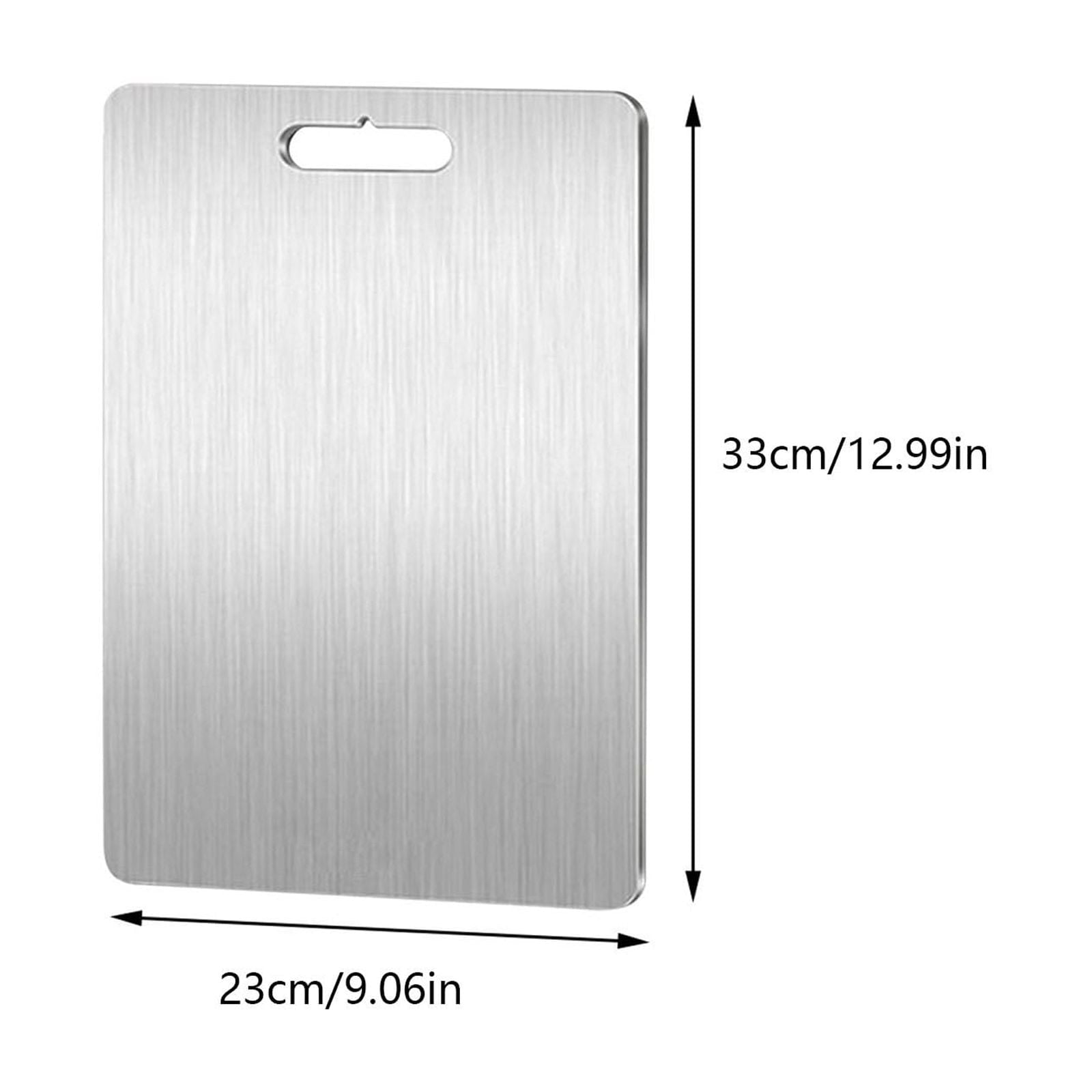 PALIFEUR Cutting Board Non Toxic Steel Cutting Boards for Kitchen, Different Sizes & Non Slip Handles, Servicealbe Non Stick Chopping Board C