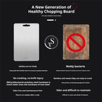 PALIFEUR Cutting Board Non Toxic Steel Cutting Boards for Kitchen, Different Sizes