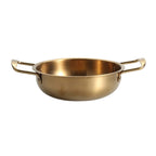 JWDX Stainless Steel Instant Noodle Pot Clearance, 7.1" Korean Ramen Noodle Pot
