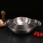 JWDX Stainless Steel Instant Noodle Pot Clearance, 7.1" Korean Ramen Noodle Pot