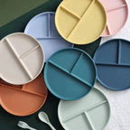 JWDX Tableware Clearance, Wheat Plates for Adults Reusable Dinnerware Set