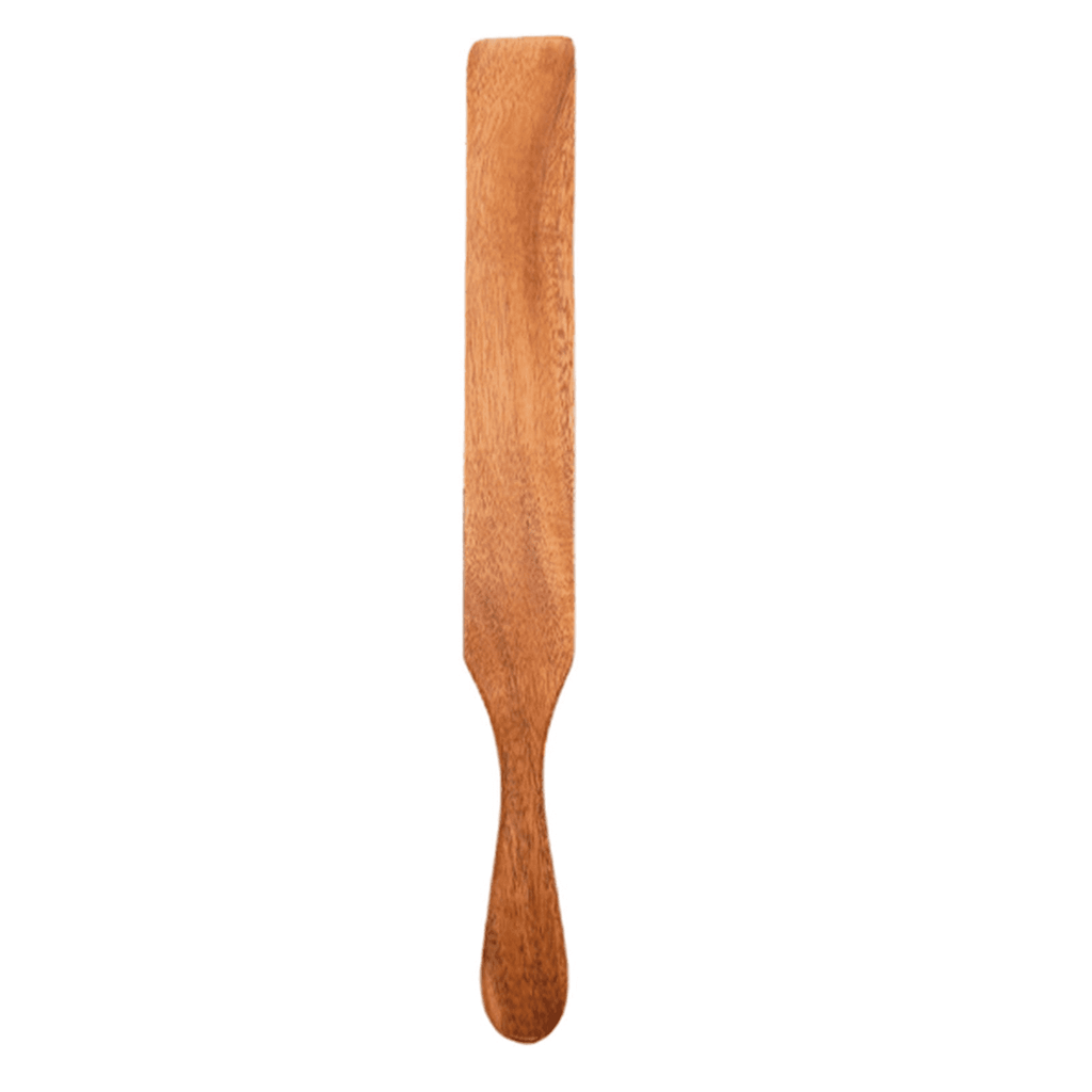 JWDX Cooking Utensils Clearance, Visland Wooden Spatula Premium Natural Teak Wood Slotted Spatulas Spoons for Cookware Kitchen Cooking Heat for Stirring Mixing Serving 1Pc As shown